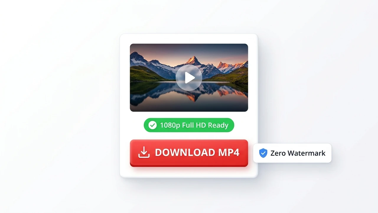 Step 3: Click Download Full HD Video to save Pinterest video without watermarks